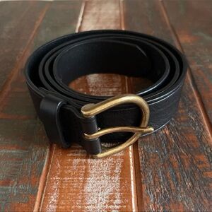 Madewell Medium Perfect Leather Belt SIZE LARGE